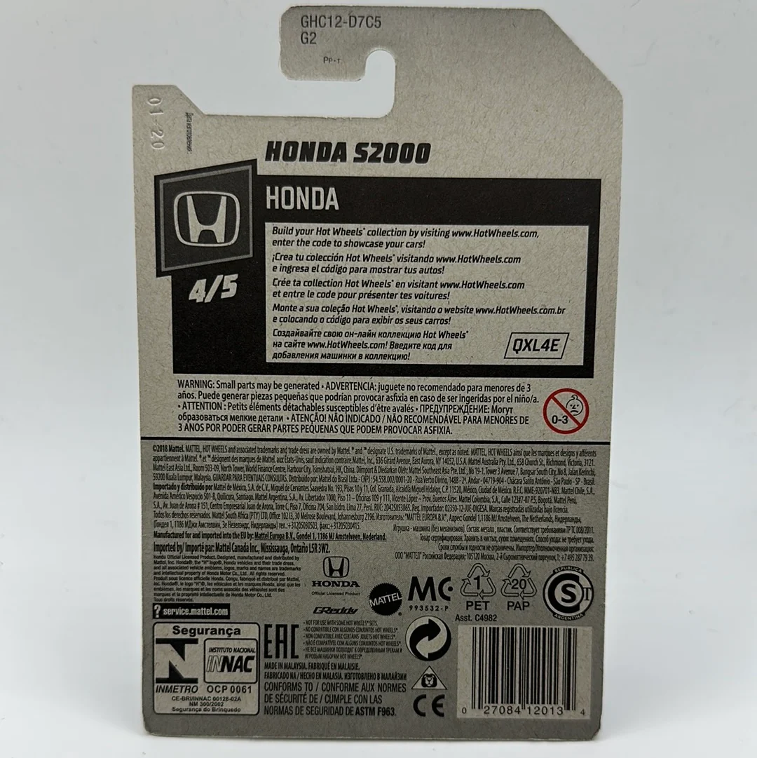 Honda S2000 (Honda Set) 4/5 Hotwheels Mainline 153/250 - Image 2