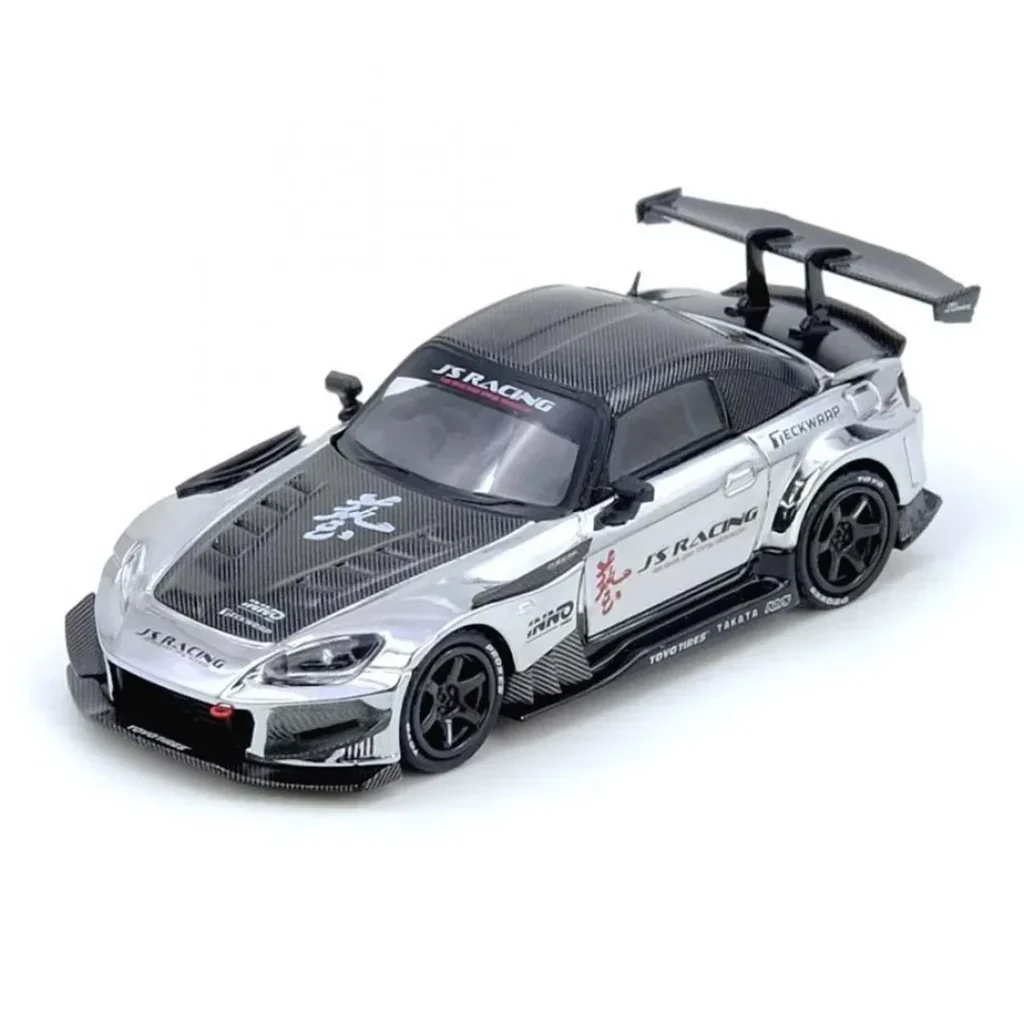 HONDA S2000 J'S RACING (CHROME SILVER/CARBON) TASHK EXPO 2025 - INNO64 - Image 3