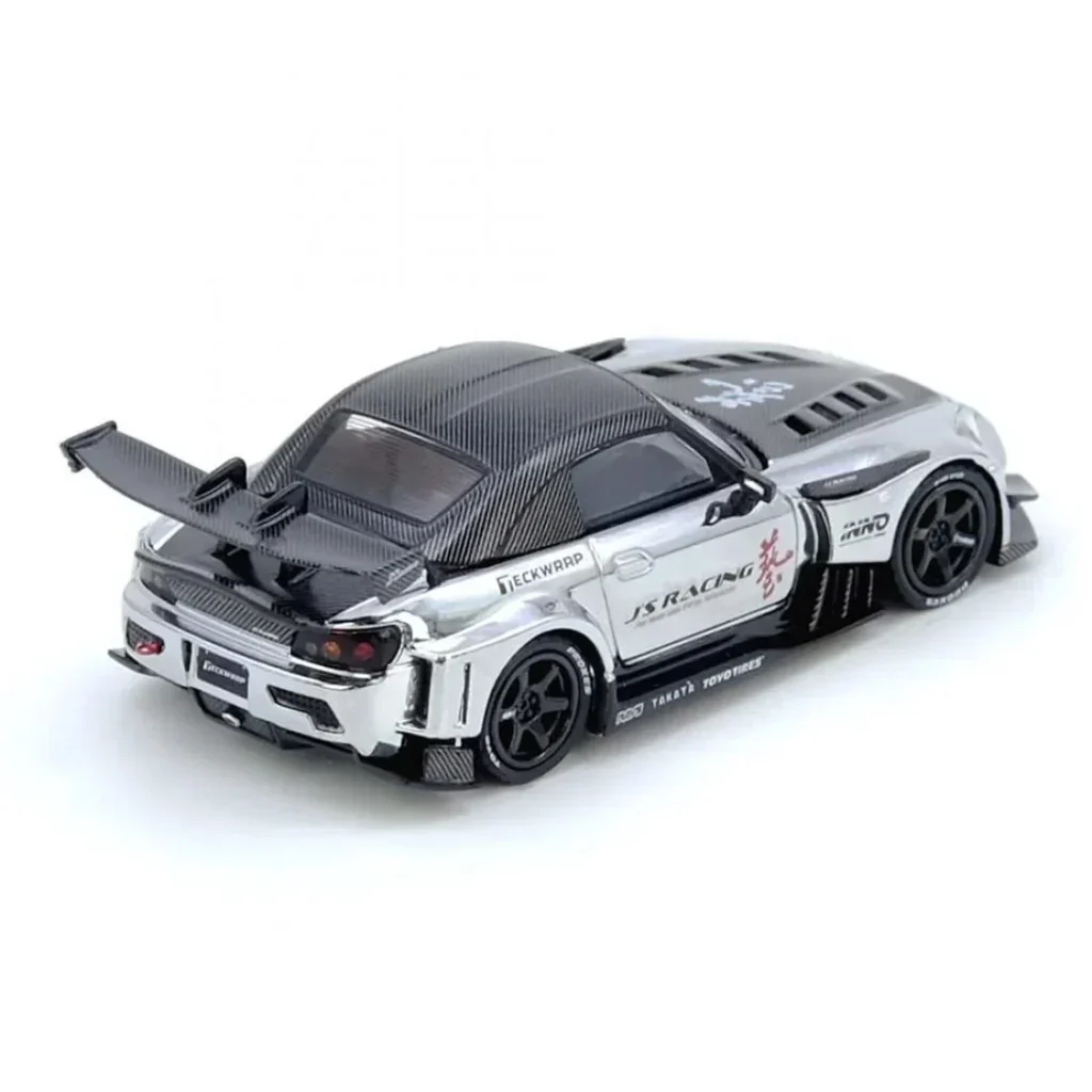 HONDA S2000 J'S RACING (CHROME SILVER/CARBON) TASHK EXPO 2025 - INNO64 - Image 4
