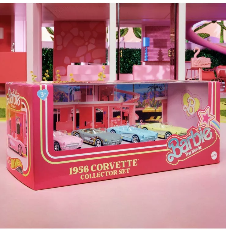 Hotwheels Barbie Movie Multi-Pack 4 Pack 1:64 Scale