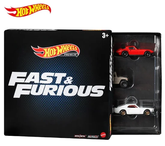 Hotwheels Premium Fast and Furious Multi-Pack 5 Cars 1:64 Scale