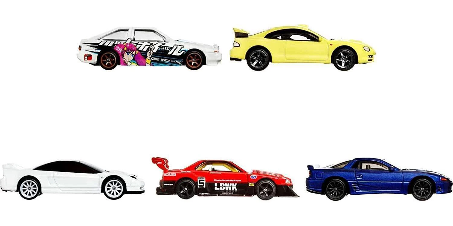 Hotwheels Premium Mountain Drifters Container Multi-Pack 5 Cars 1:64 Scale - Image 3