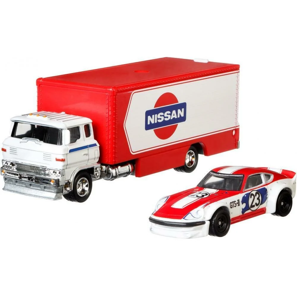 Hotwheels Premium Team Transport #11 - Nissan Fairlady Z / Sakura Sprinter - Image 2