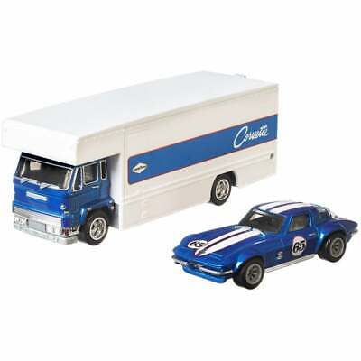 Hotwheels Premium Team Transport #24 - Custom Corvette Stingray Coupe / Fleet Flyer - Image 2