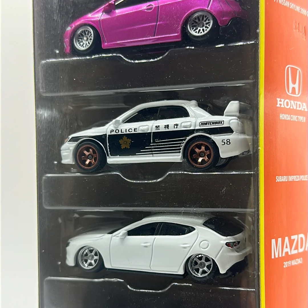 HVM CUSTOM - MBX JAPAN CRUISERS 5pk (Wheel Swapped) Matchbox - Image 7