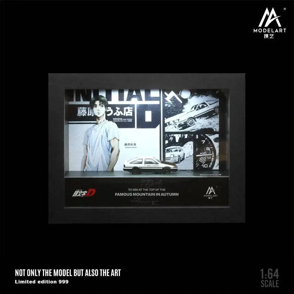 Initial D AE86/ RX-7 framed model ModelArt 1:64 - Image 2