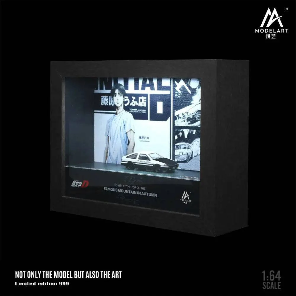 Initial D AE86/ RX-7 framed model ModelArt 1:64 - Image 3