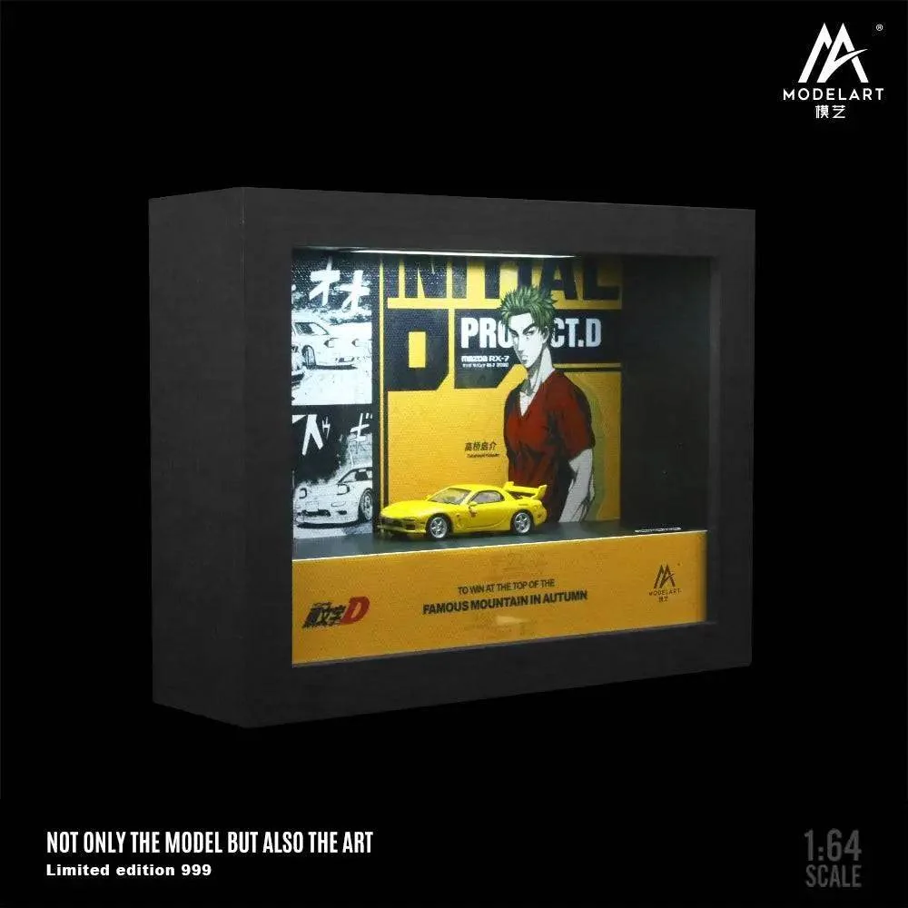 Initial D AE86/ RX-7 framed model ModelArt 1:64 - Image 5