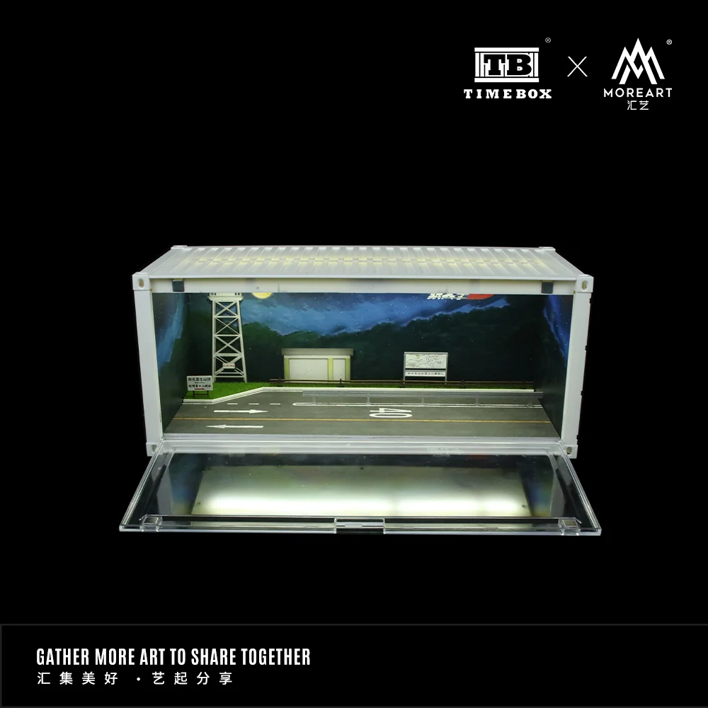 Initial D Container Scene Version B - w/ LED Lights [Timebox X Morearts] - Image 2