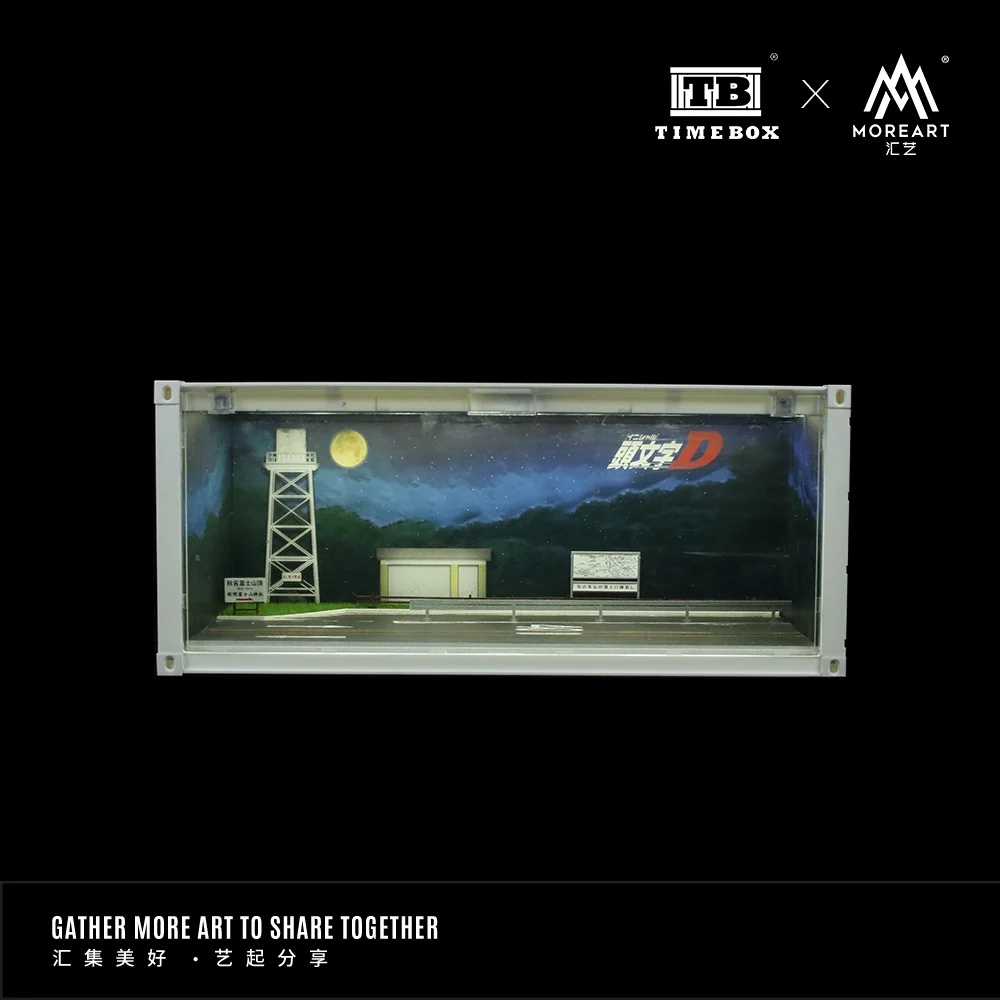 Initial D Container Scene Version B - w/ LED Lights [Timebox X Morearts] - Image 4