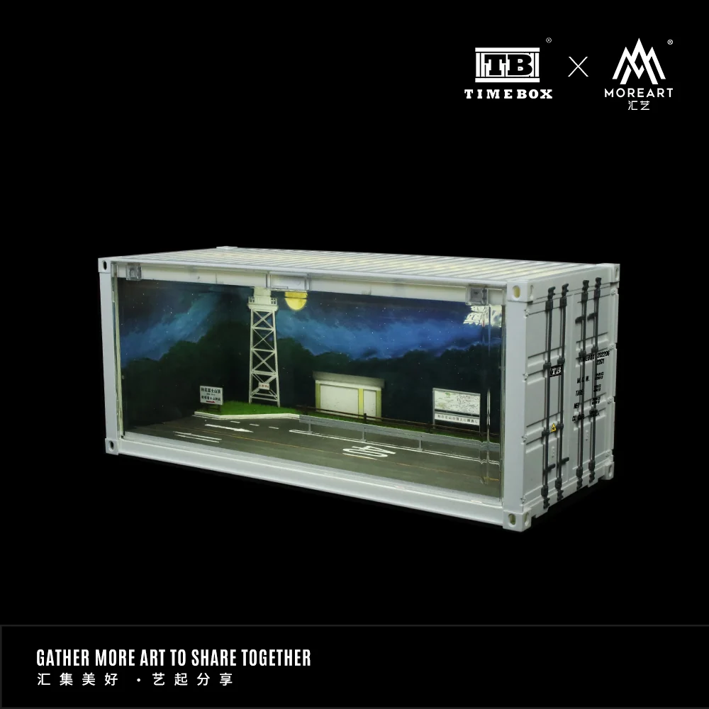 Initial D Container Scene Version B - w/ LED Lights [Timebox X Morearts] - Image 5