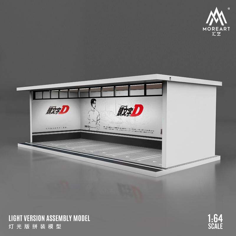 Initial D Diorama w/LEDS and Perspex Cover White More Art 1:64 - Image 2