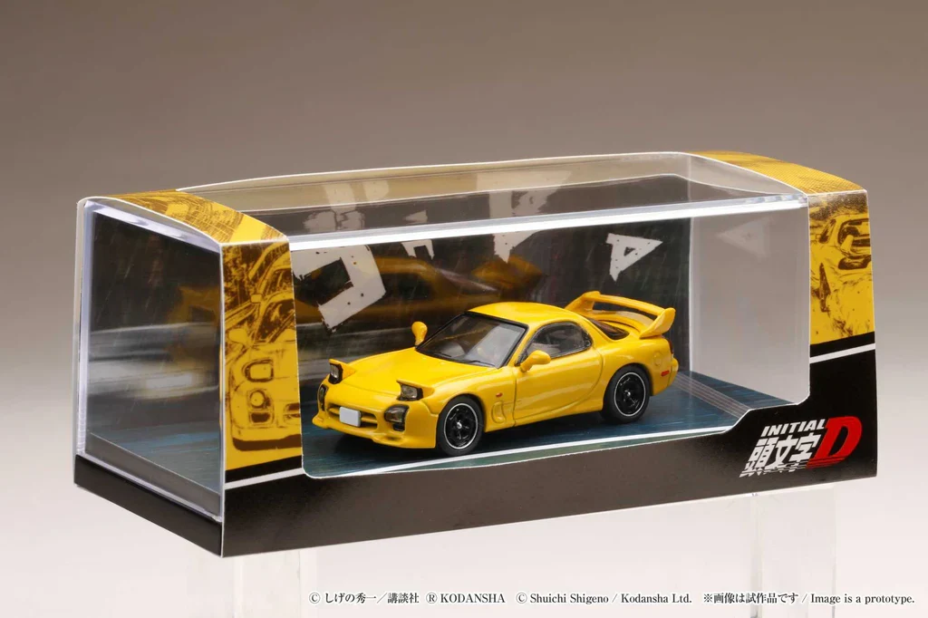 INITIAL D - KEISUKE TAKAHASHI (MAZDA RX-7 (FD3S) HOBBY JAPAN 1:64