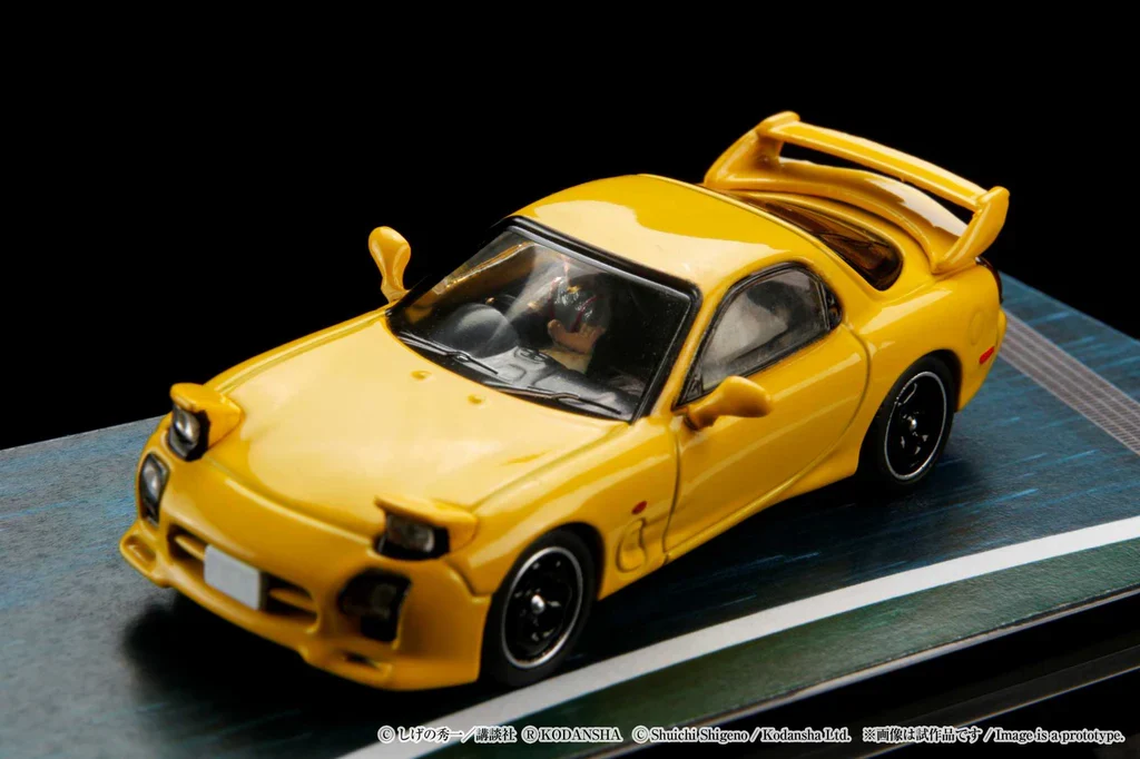 INITIAL D - KEISUKE TAKAHASHI (MAZDA RX-7 (FD3S) HOBBY JAPAN 1:64 - Image 10
