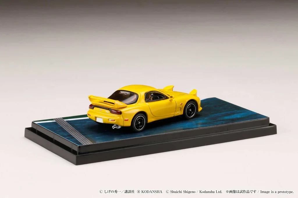 INITIAL D - KEISUKE TAKAHASHI (MAZDA RX-7 (FD3S) HOBBY JAPAN 1:64 - Image 3