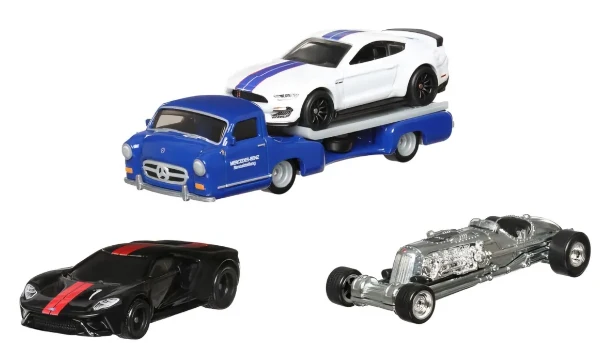 Jay Lenos Garage Diorama Premium Hotwheels Boxed set 2023 1:64 Scale - Image 2