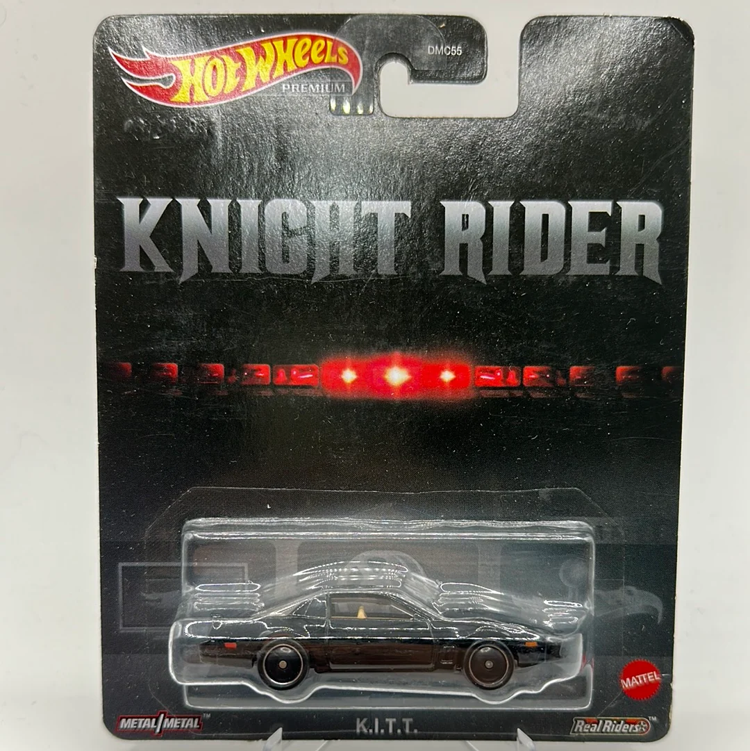 K.I.T.T Knight Rider Entertainment Hotwheels Premium 1:64