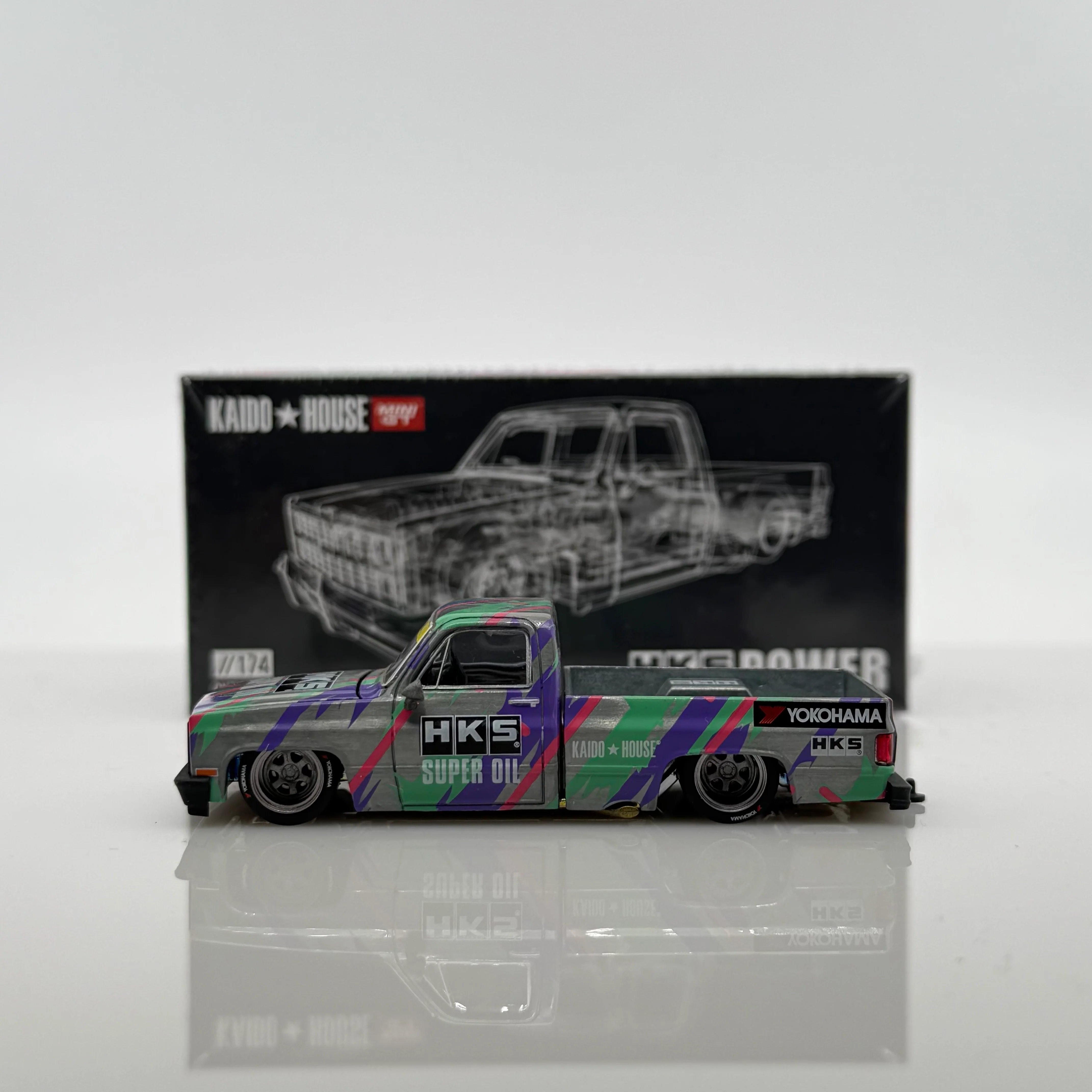 Kaido GT Chevrolet Silverado *CHASE* Kaido HKS V1 MiniGT - Image 2