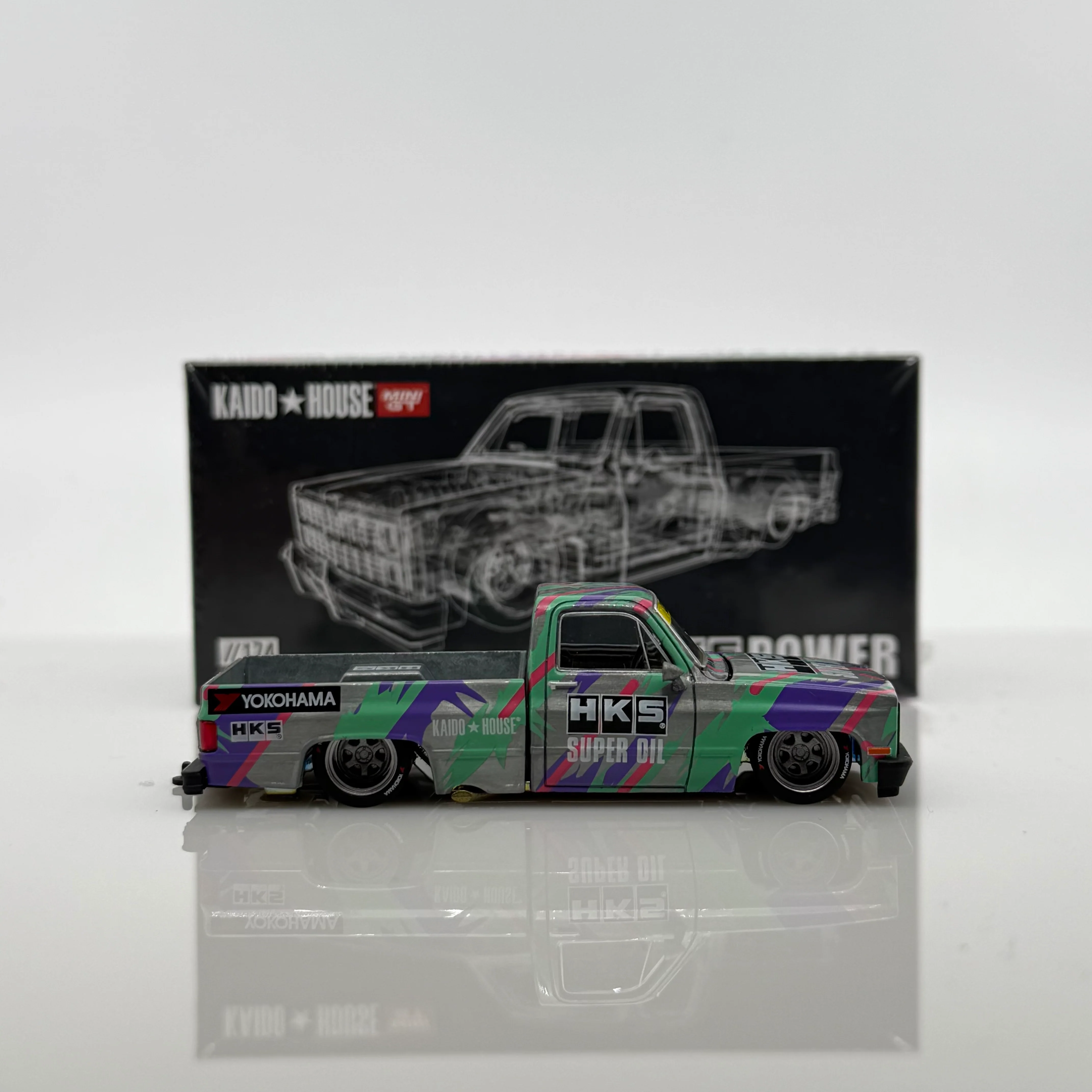 Kaido GT Chevrolet Silverado *CHASE* Kaido HKS V1 MiniGT - Image 3