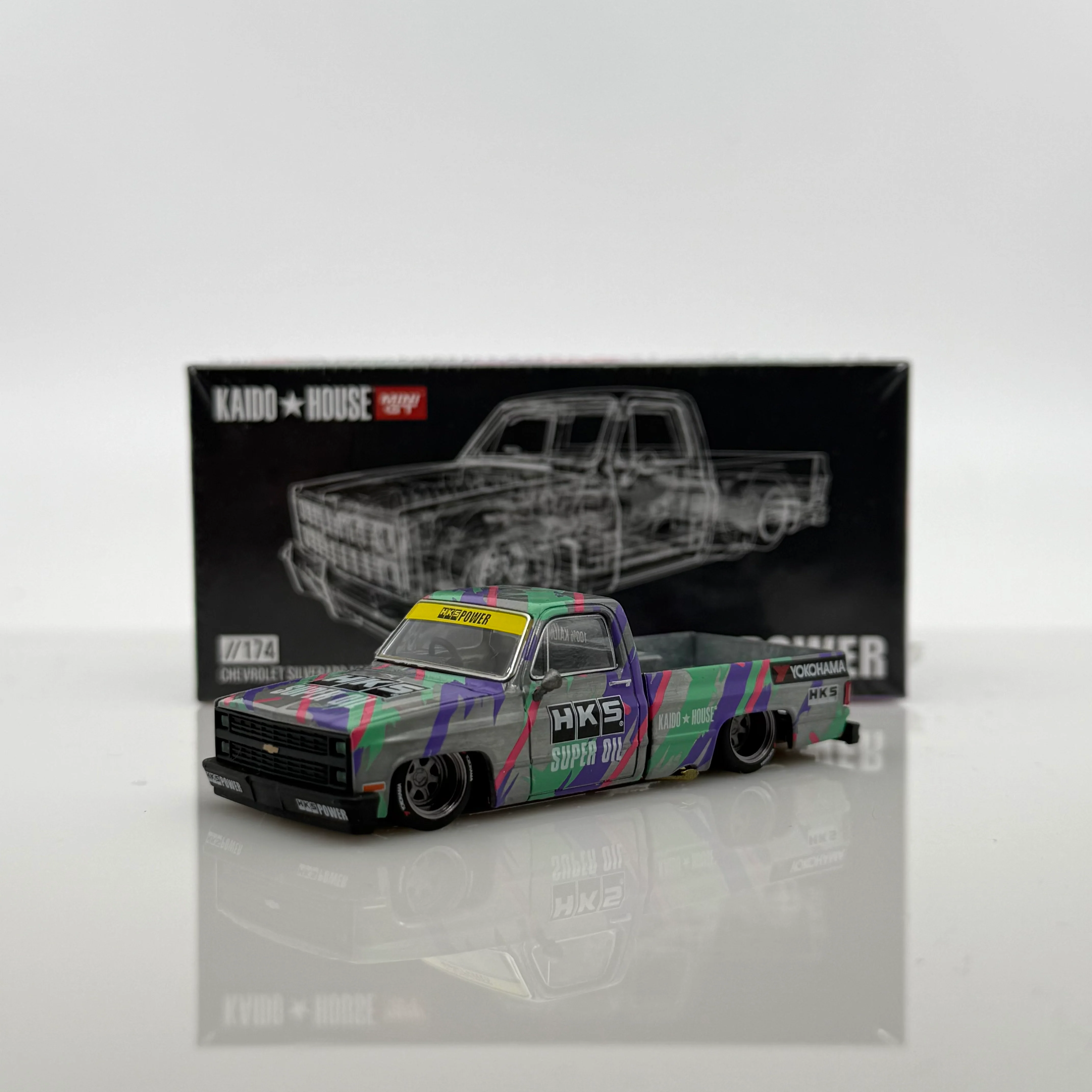 Kaido GT Chevrolet Silverado *CHASE* Kaido HKS V1 MiniGT - Image 4