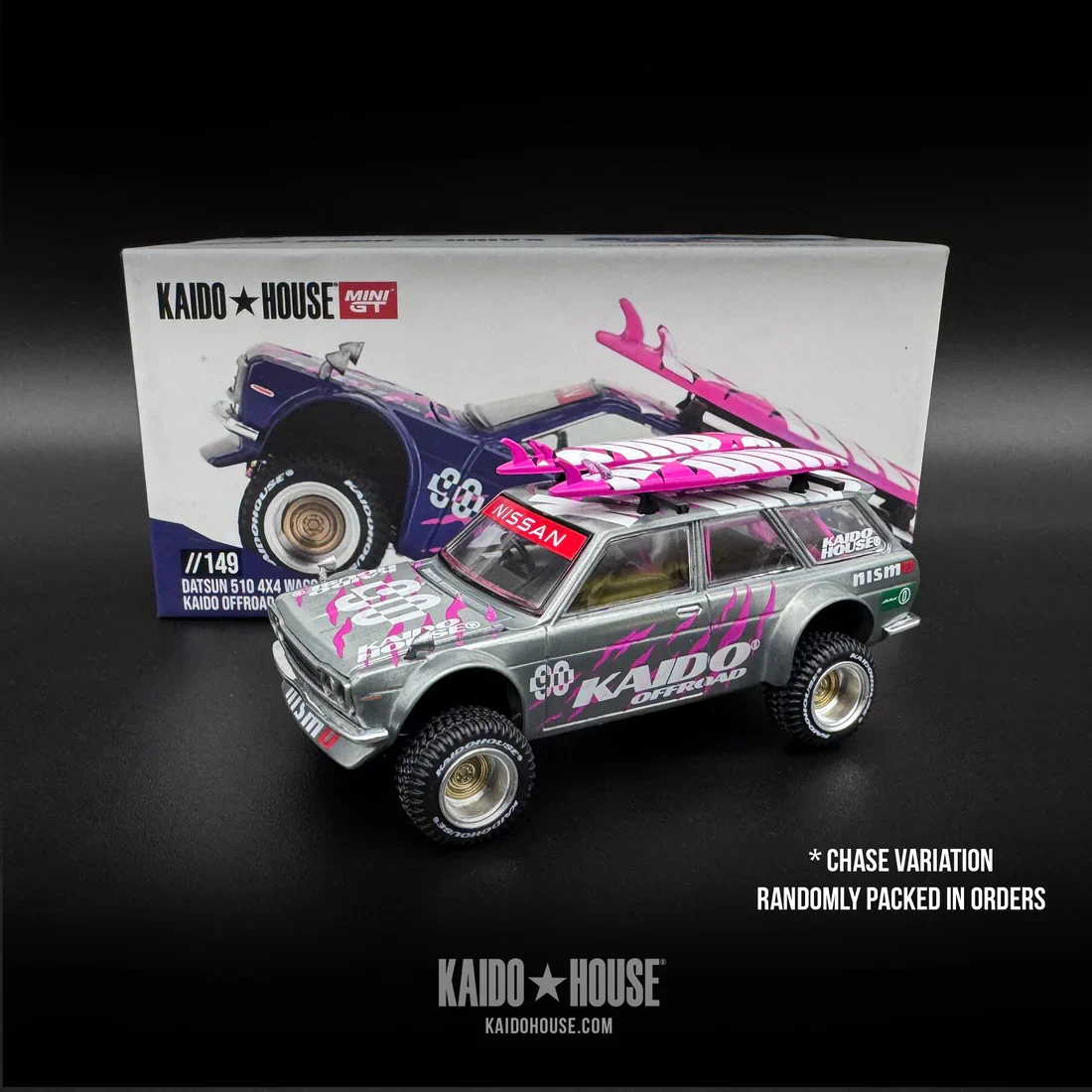 Kaido GT Datsun 510 4x4 Kaido Off Road V2 - Kaido House x MiniGT - Image 2