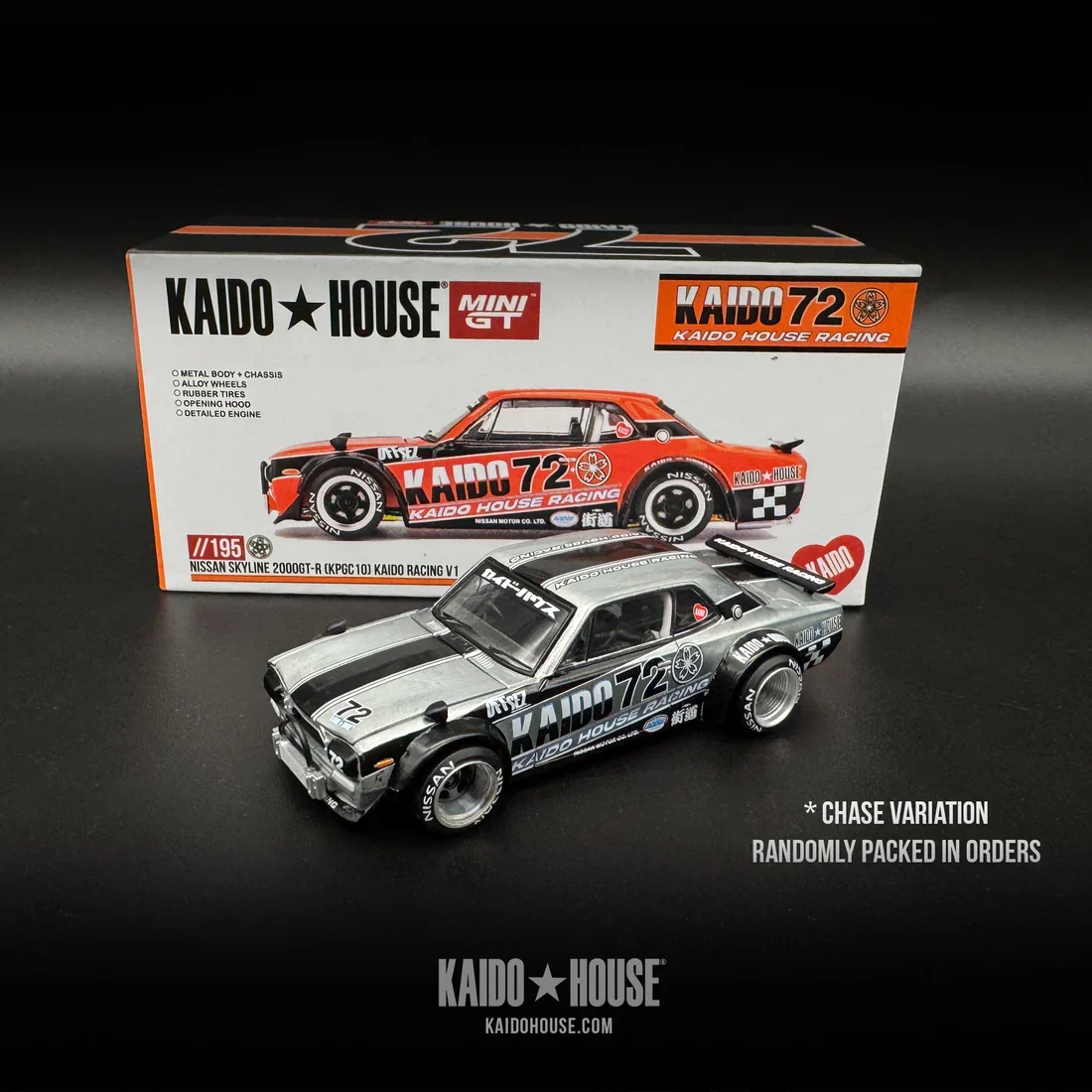 Kaido GT Nissan Skyline 2000GT-R (KPGC10) Kaido Racing V1 - Image 2