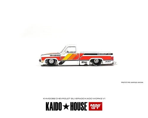 Chevrolet Silverado Kaido Works V1 082 Kaido House x MiniGT 1:64 Scale - Image 3