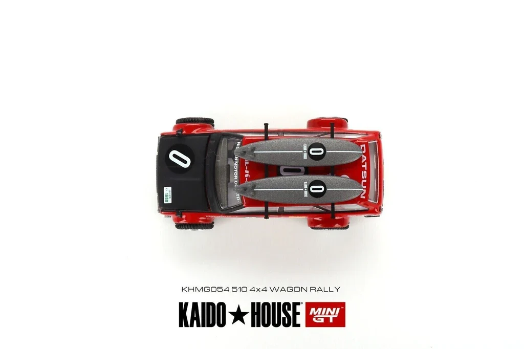 Datsun 510 4x4 Wagon Red 054 Kaido House x MiniGT 1:64 Scale - Image 4