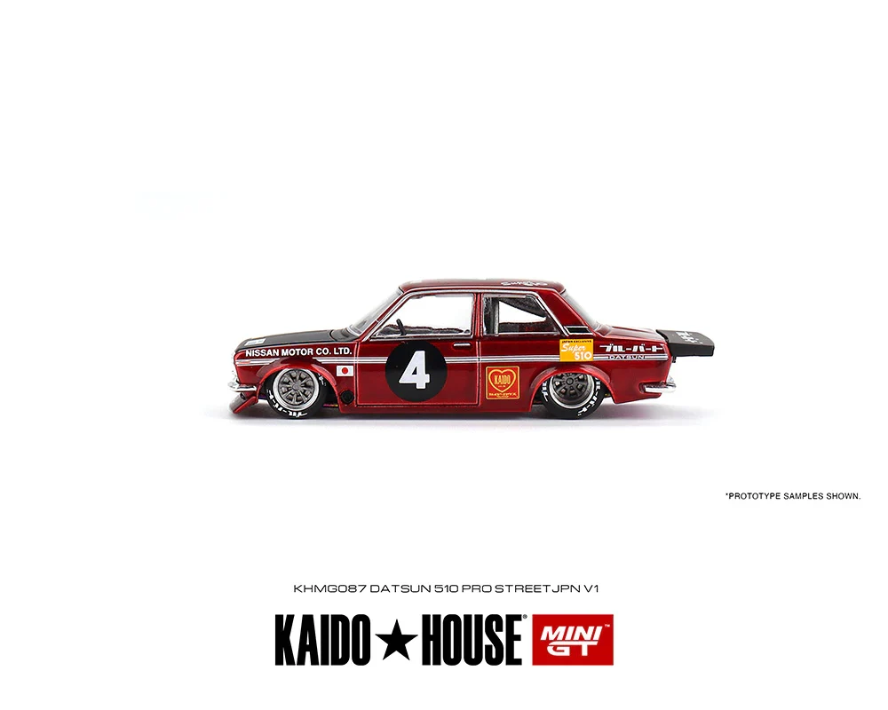 Datsun 510 Pro Street Super 510 062 Kaido House x MiniGT 1:64 Scale - Image 3