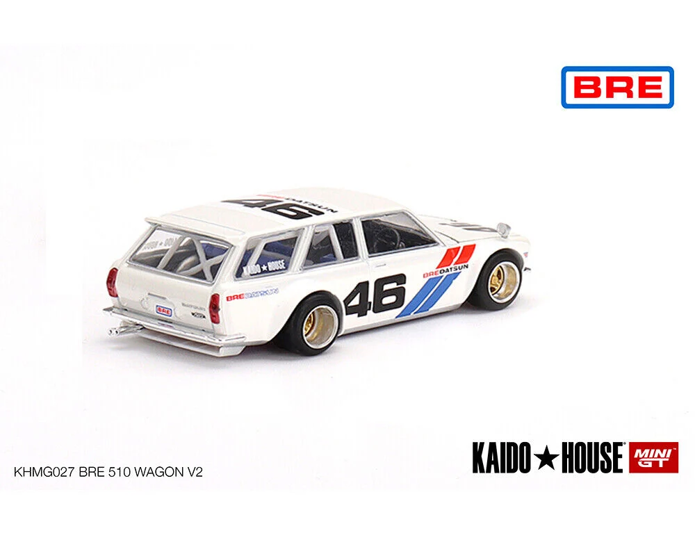 Datsun 510 Wagon BRE 027 Kaido House x MiniGT 1:64 Scale - Image 3