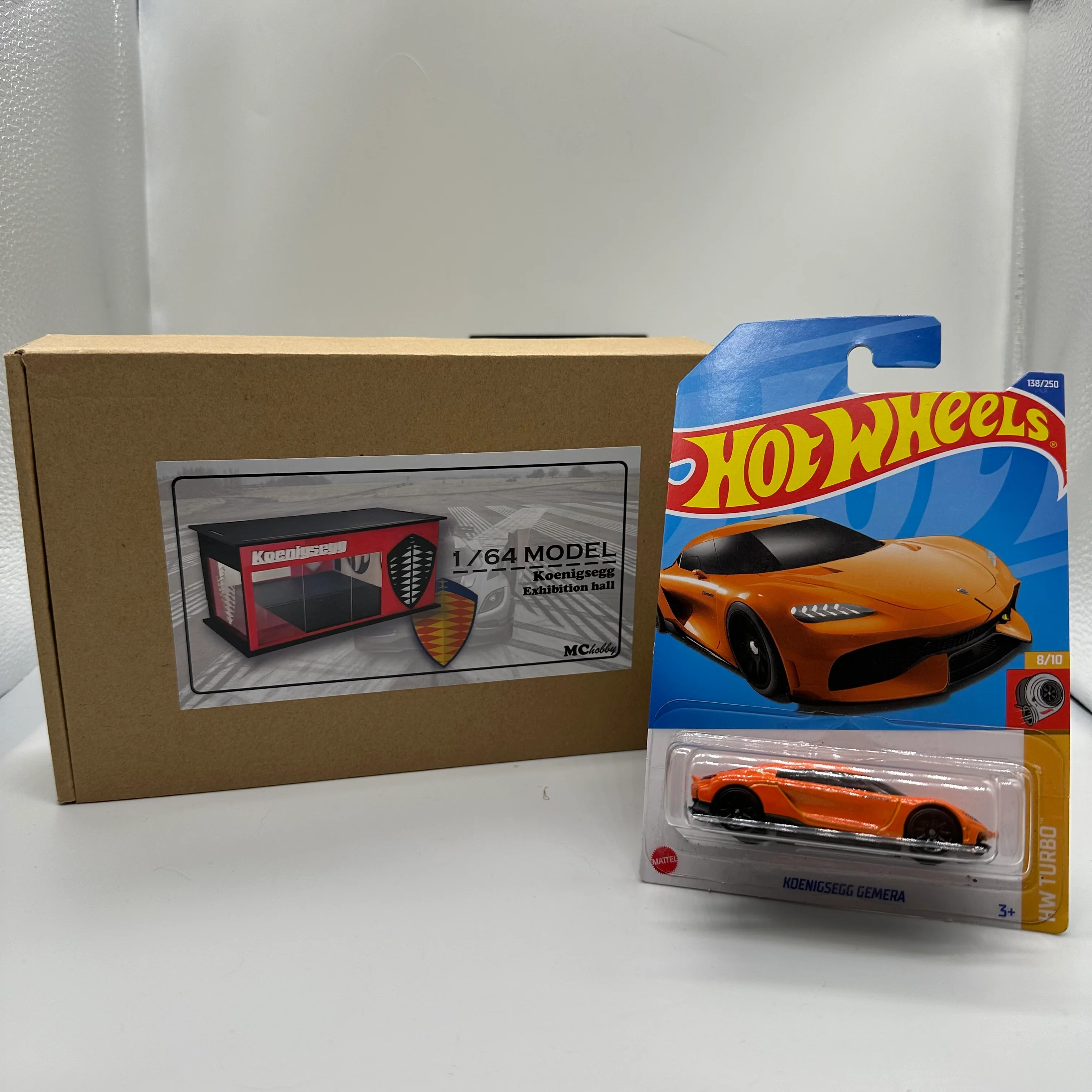 KOENIGSEGG DEALERSHIP Showroom Diorama Display with LED Lights G-FANS 1:64 - Image 2