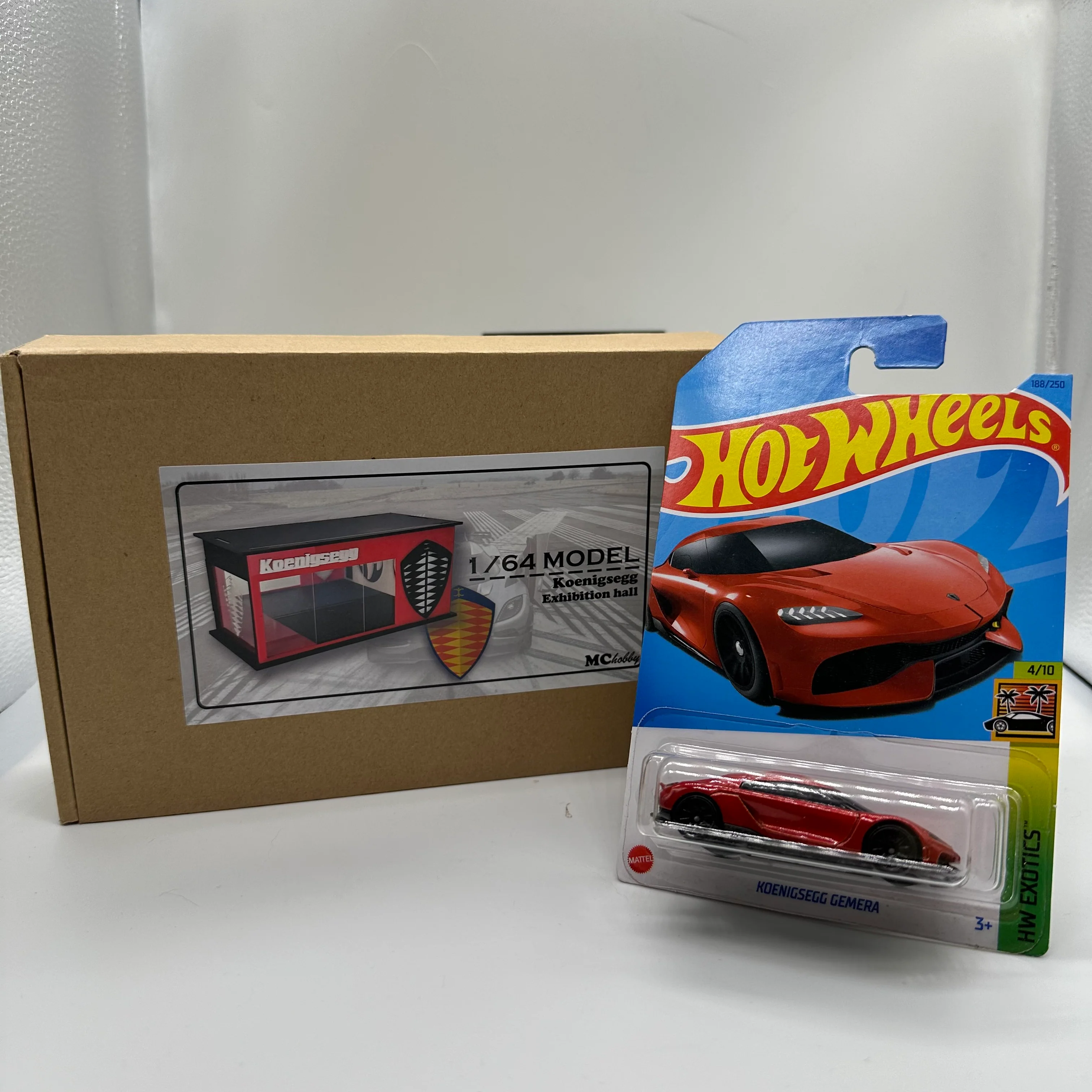 KOENIGSEGG DEALERSHIP Showroom Diorama Display with LED Lights G-FANS 1:64 - Image 3