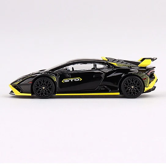 LAMBORGHINI HURACÁN STO NERO NOCTIS MINI GT 1:64 - Image 3