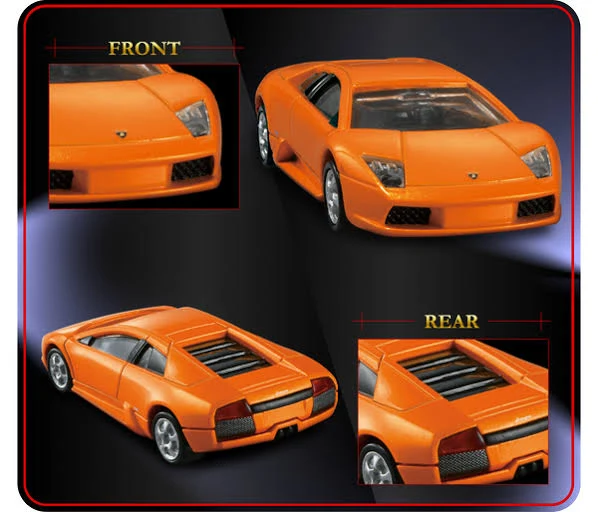 Lamborghini Murcielago 1/62 (Orange) TOMICA PREMIUM 05 - Image 3