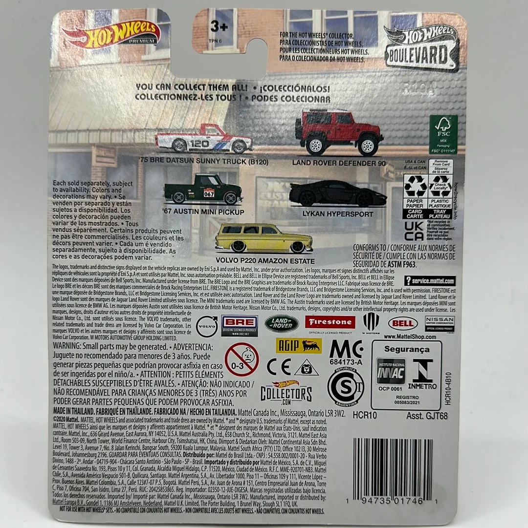 Land Rover Defender 90 Boulevard #47 Hotwheels Premium 1:64 - Image 2