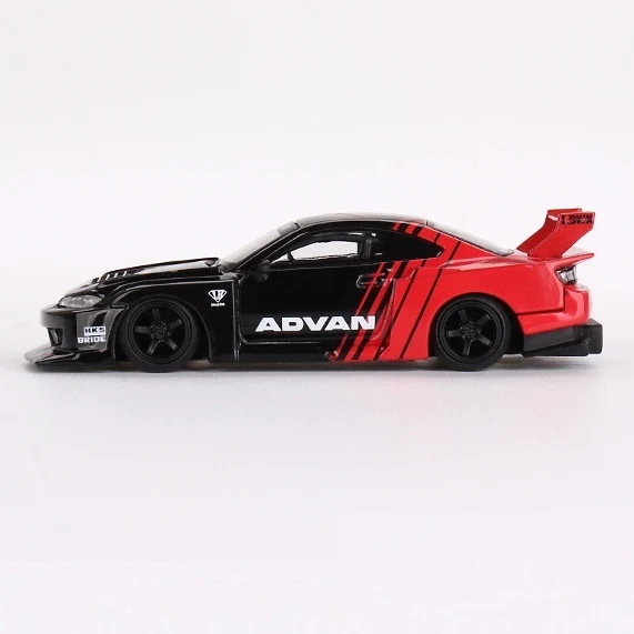 LB-SUPER SILHOUETTE NISSAN SILVIA S15 ADVAN (MGT00649) MINI GT 1:64 - Image 2