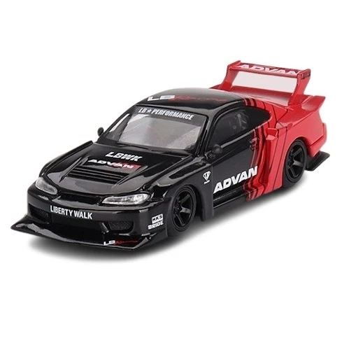 LB-SUPER SILHOUETTE NISSAN SILVIA S15 ADVAN (MGT00649) MINI GT 1:64 - Image 4