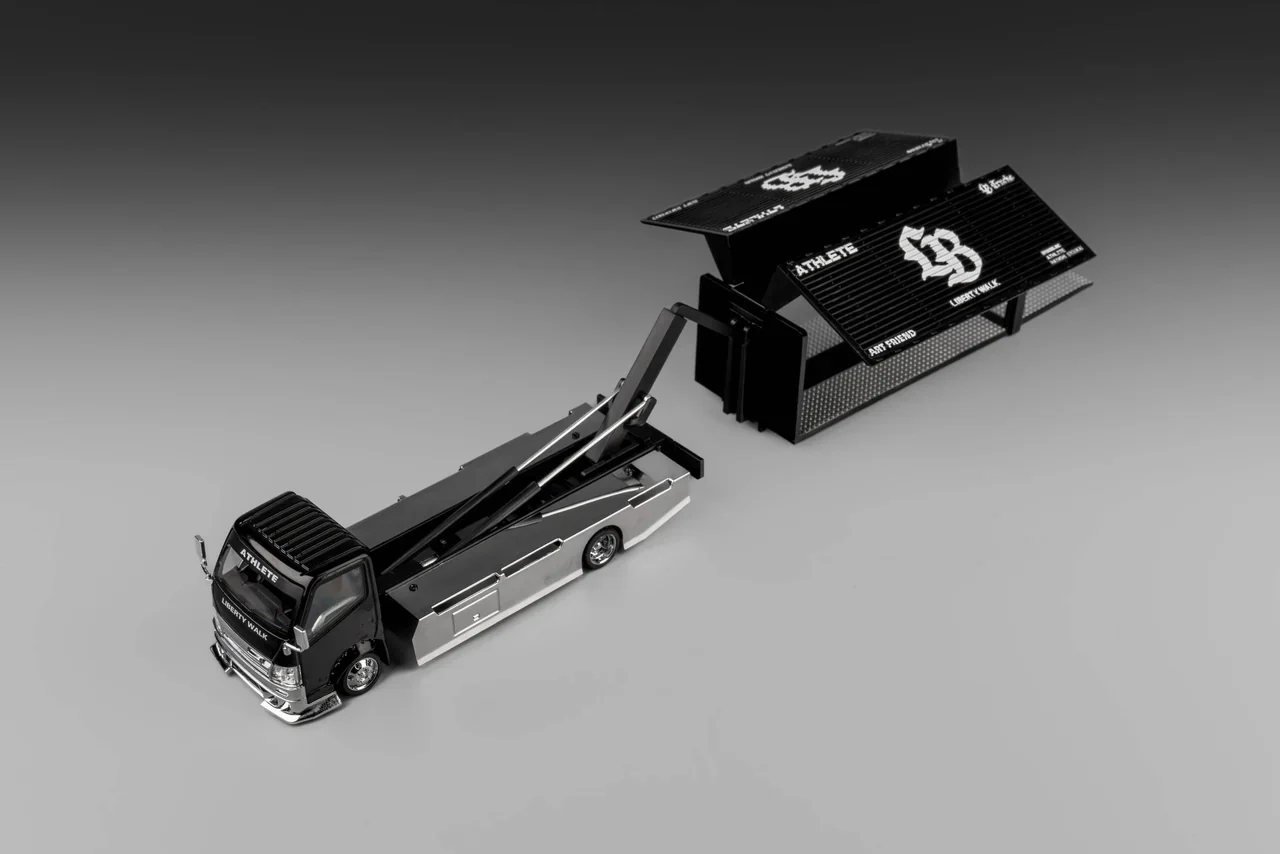 Custom Wing Truck LIBERTY WALK ALL IN TUNING EXCLUSIVE - Micro Turbo 1:64 - Image 5