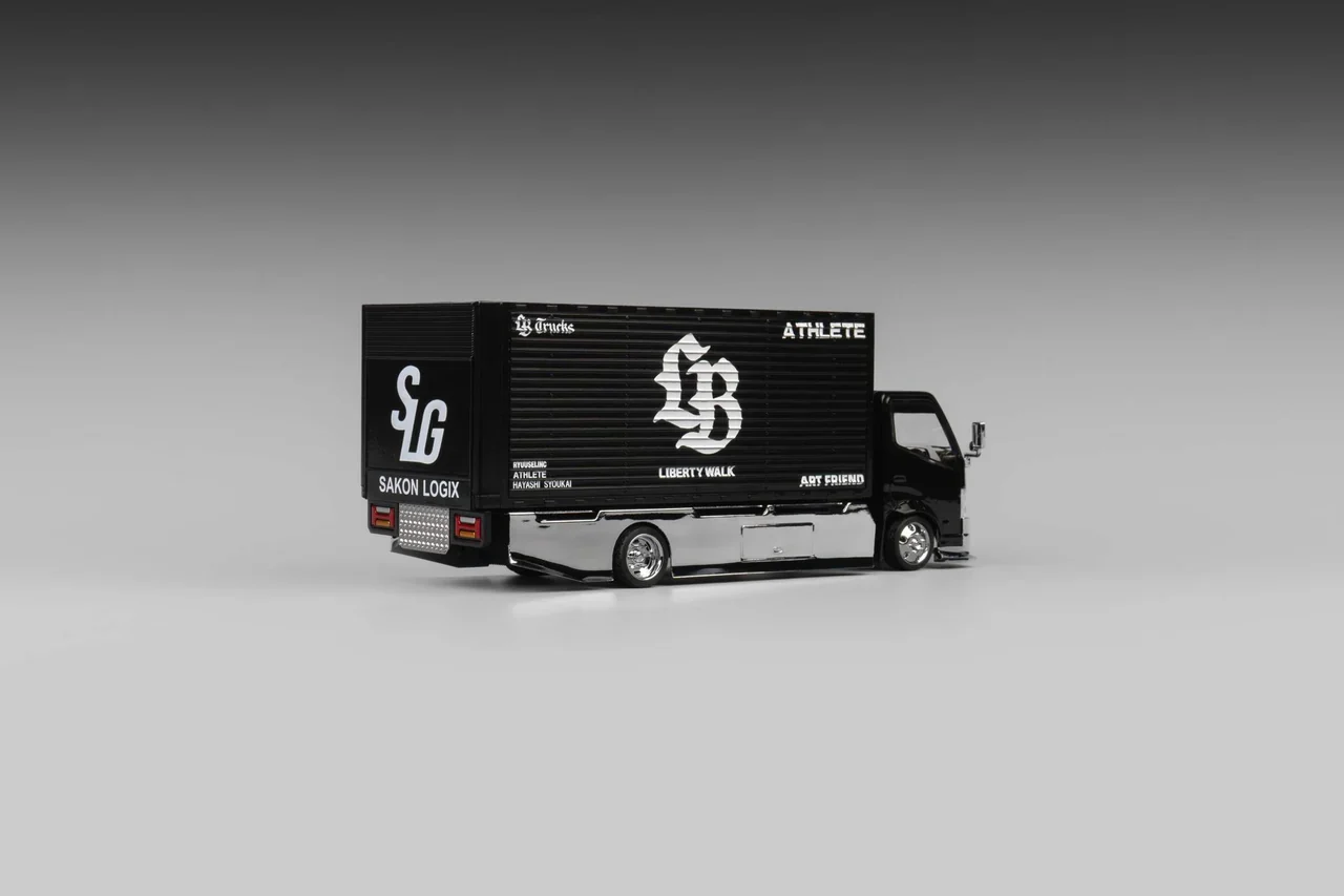 Custom Wing Truck LIBERTY WALK ALL IN TUNING EXCLUSIVE - Micro Turbo 1:64 - Image 8
