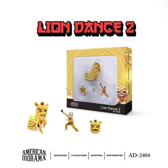Lion Dance 2 - American Diorama 1/64
