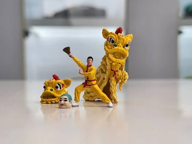 Lion Dance 2 - American Diorama 1/64 - Image 2