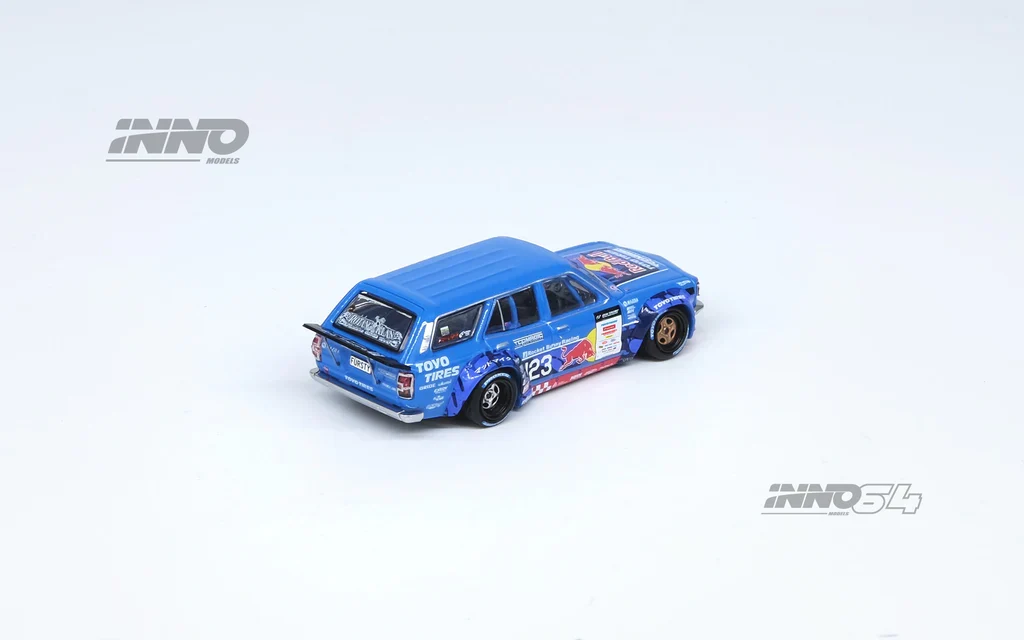 MAD MIKE (2024 D1GP SERIES) 1976 MAZDA RX3 STATION WAGON INNO64 - Image 3