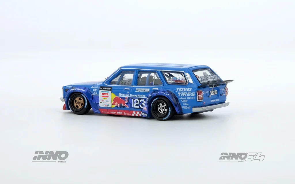 MAD MIKE (2024 D1GP SERIES) 1976 MAZDA RX3 STATION WAGON INNO64 - Image 5