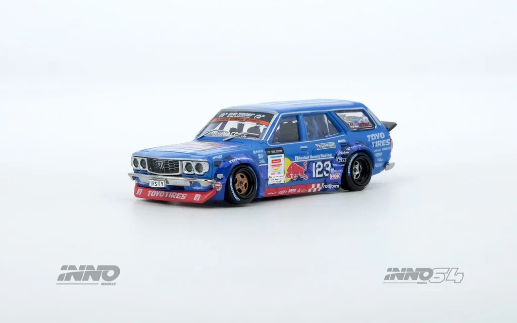 MAD MIKE (2024 D1GP SERIES) 1976 MAZDA RX3 STATION WAGON INNO64 - Image 7