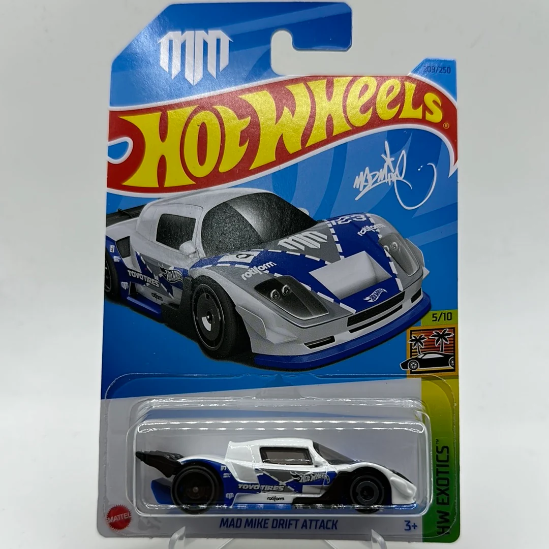 Mad Mike Drift Attack HW Exotics 5/10 Hotwheels 209/250 Mainline