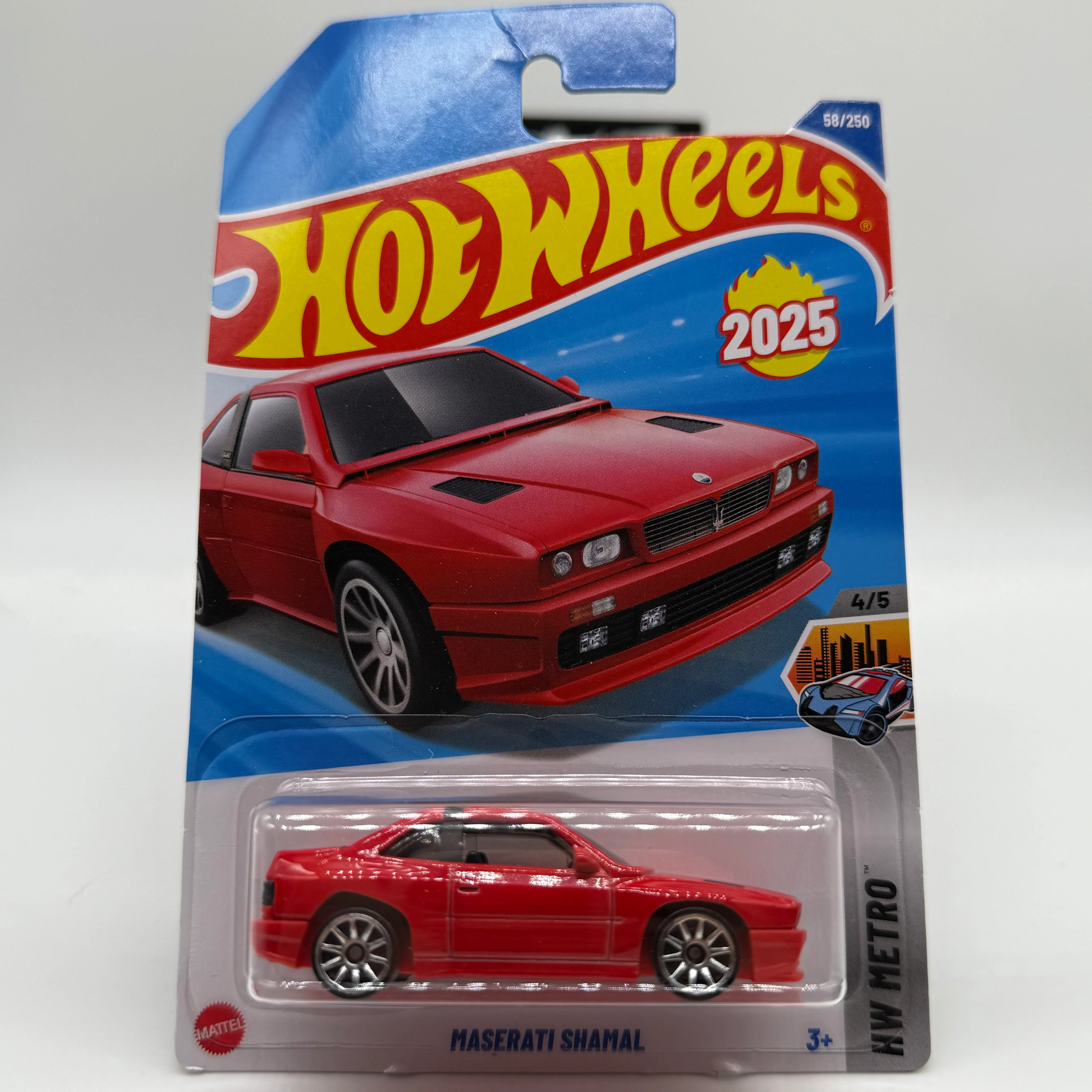 Maserati Shamal - HW Metro 4/5 Hotwheels Mainline 58/250