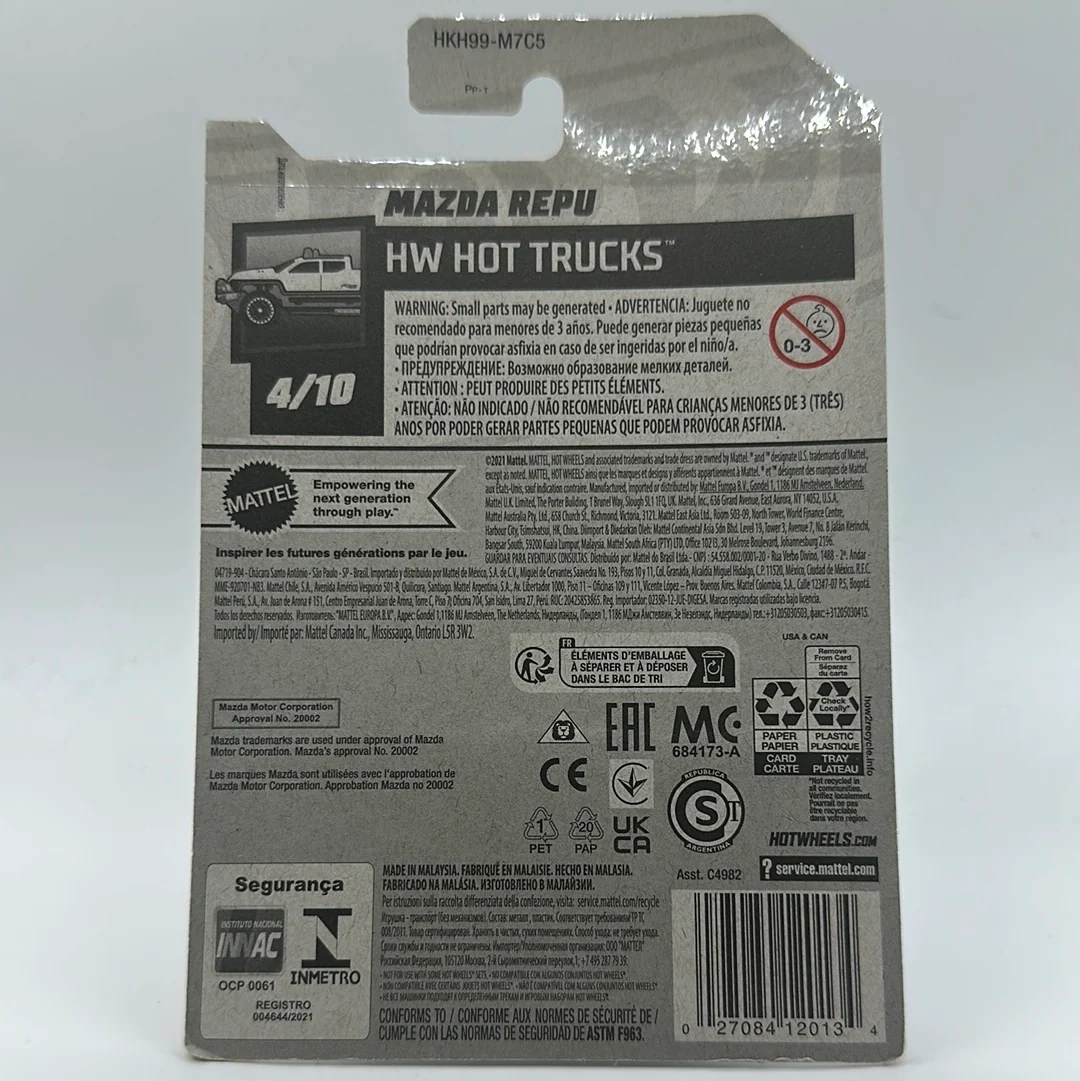 Mazda Repu - HW Hot Trucks 4/10 Hotwheels Mainline 147/250 - Image 2