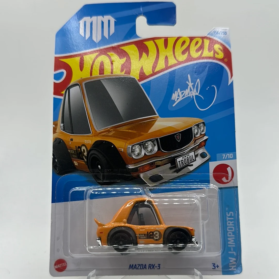 Mazda RX-3 HW J-imports 7/10 Hotwheels Mainline 156/250 *Soft Corners or crease *