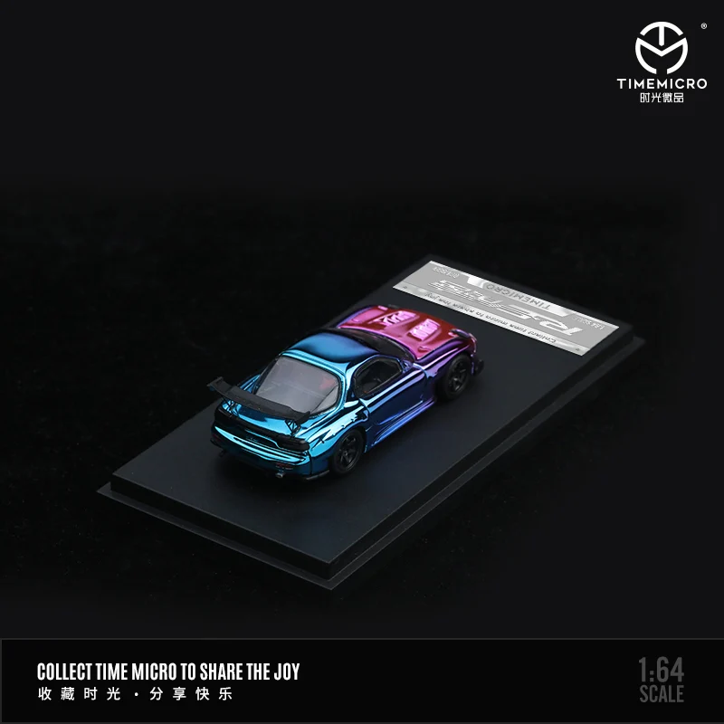 Mazda RX-7 Amemiya hood
version - (Electroplated blue pink) TimeMicro *LIMITED TO 999pcs) - Image 3