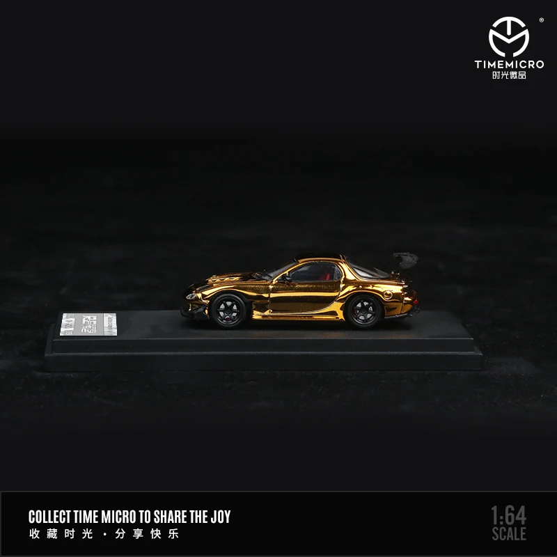 Mazda RX-7 Amemiya hood
version - (Electroplated gold) TimeMicro *LIMITED TO 999pcs* - Image 3